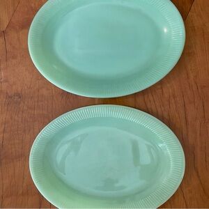 Vintage Fire King Platters